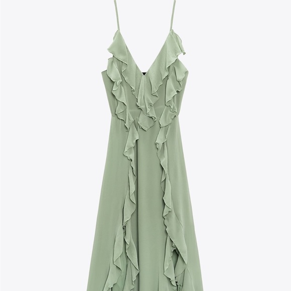 Zara Ruffled Dress - Picture 4 of 5